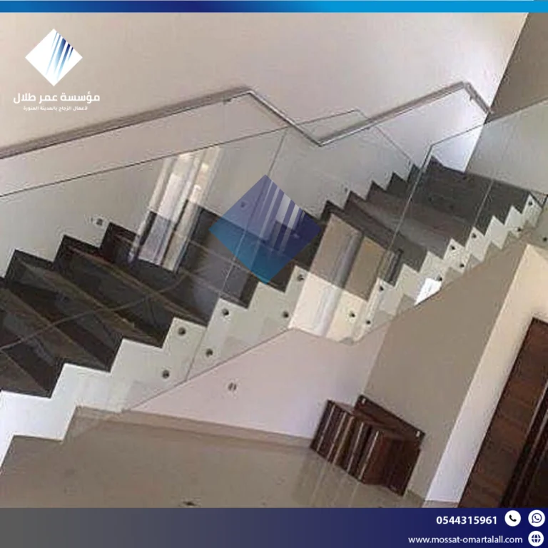 تركيب درابزينات زجاج بالمدينة المنورة